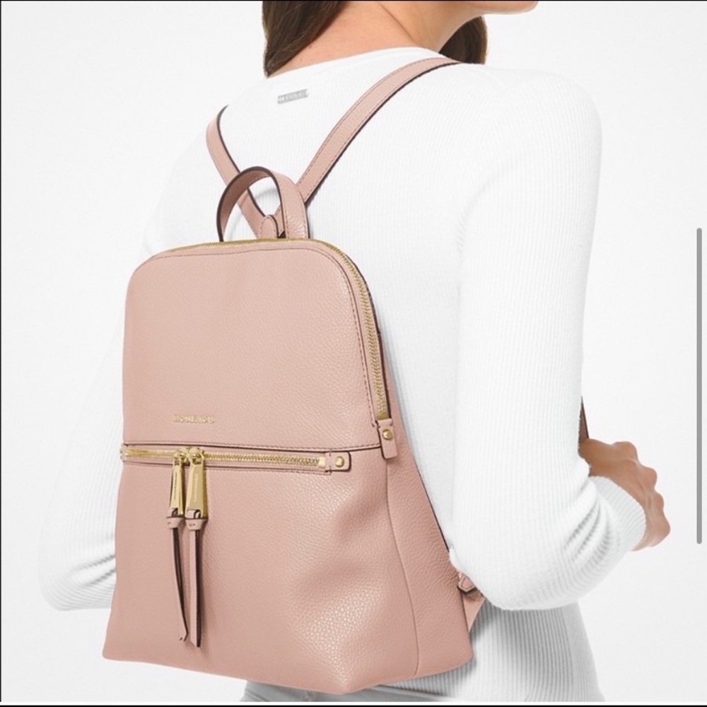 Michael Kors Pink Backpack